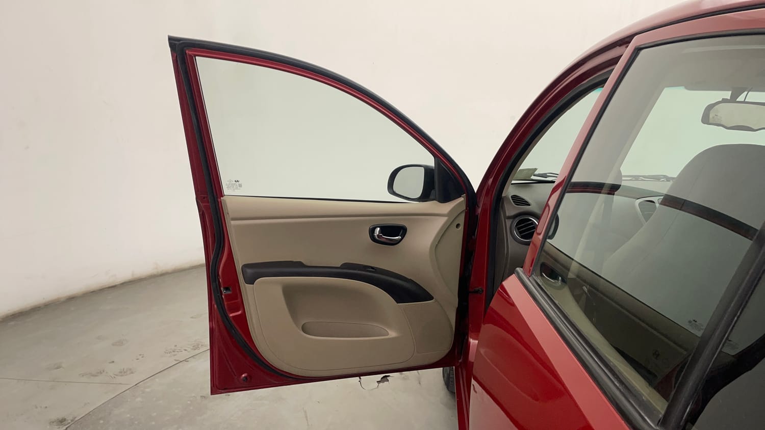 Used 2012 Hyundai i10 Sportz 1.2 AT Kappa2 Petrol Automatic interior LEFT FRONT DOOR OPEN VIEW