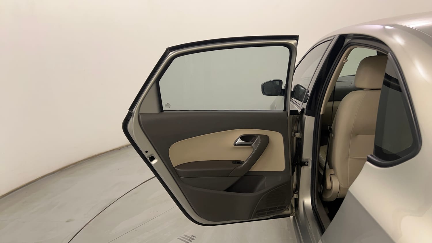 Used 2014 Volkswagen Vento Highline Petrol Petrol Manual interior LEFT REAR DOOR OPEN VIEW