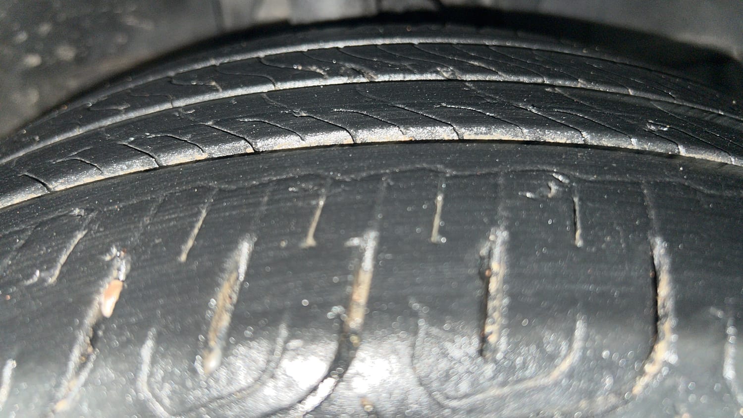 Used 2020 Honda City ZX Petrol Petrol Manual tyres RIGHT FRONT TYRE TREAD VIEW