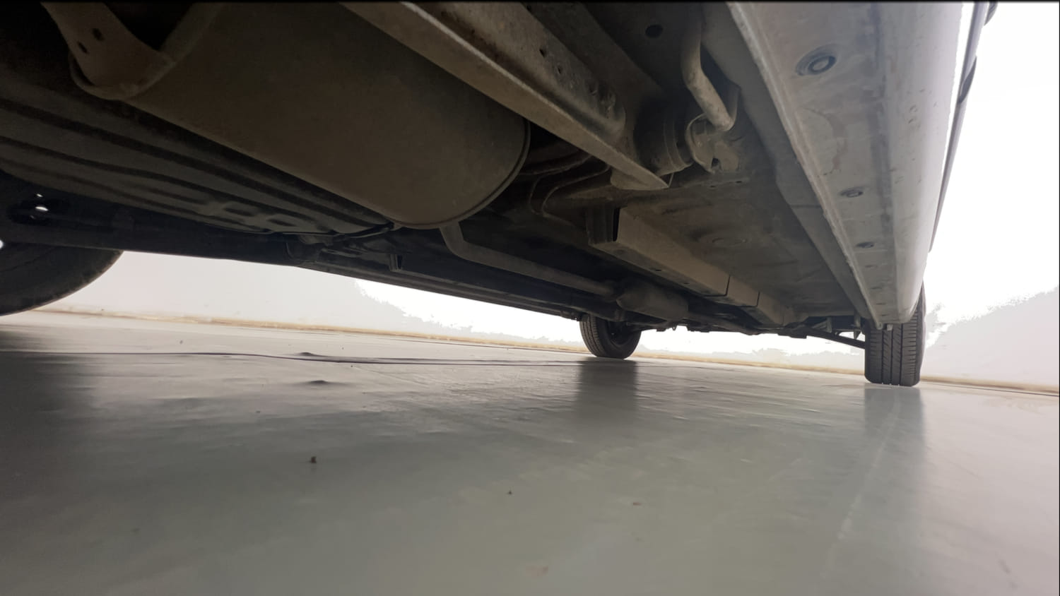 Used 2017 Maruti Suzuki Wagon R VXI Petrol Manual extra REAR RIGHT UNDERBODY VIEW