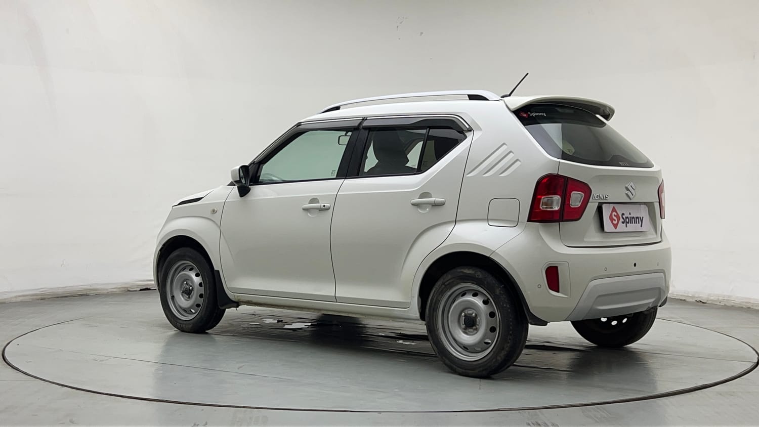 Used 2023 Maruti Suzuki Ignis Sigma 1.2 MT Petrol Manual exterior LEFT REAR CORNER VIEW