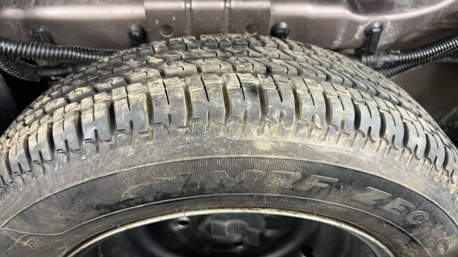 Used 2018 Tata Nano Twist XTA Petrol Automatic tyres SPARE TYRE VIEW