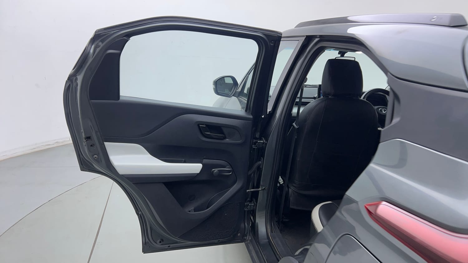 Used 2024 Tata Punch Pure MT Petrol Manual interior LEFT REAR DOOR OPEN VIEW