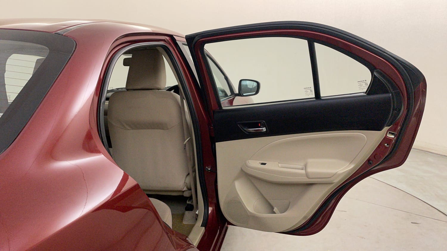 Used 2017 Maruti Suzuki Dzire ZXi Plus Petrol Manual interior RIGHT REAR DOOR OPEN VIEW