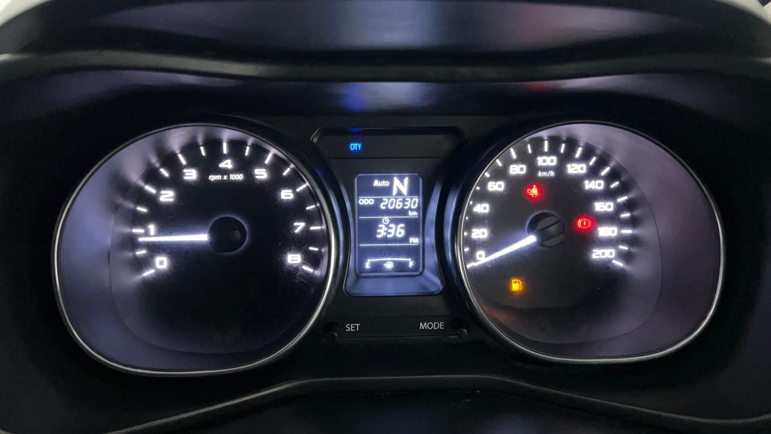 Used 2019 Tata Nexon XZA Plus Petrol Dual Tone Petrol Automatic interior CLUSTERMETER VIEW