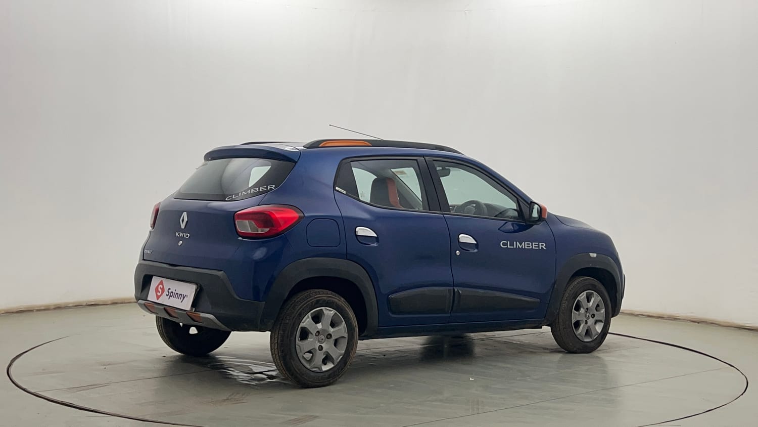 Used 2019 Renault Kwid CLIMBER 1.0 Petrol Manual exterior RIGHT REAR CORNER VIEW