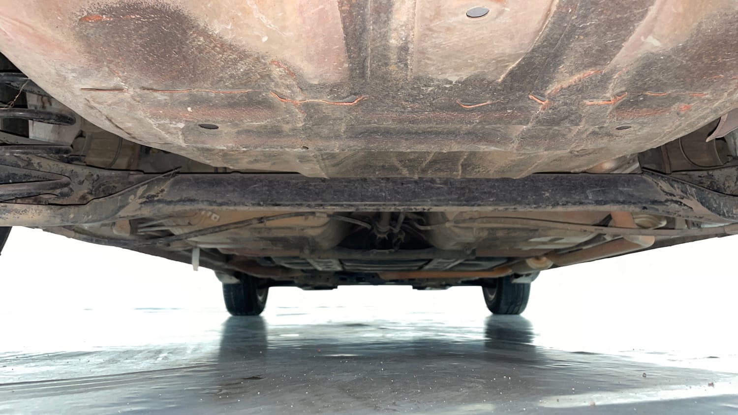 Used 2016 Honda Jazz V Petrol Petrol Manual extra REAR UNDERBODY VIEW (TAKEN FROM REAR)