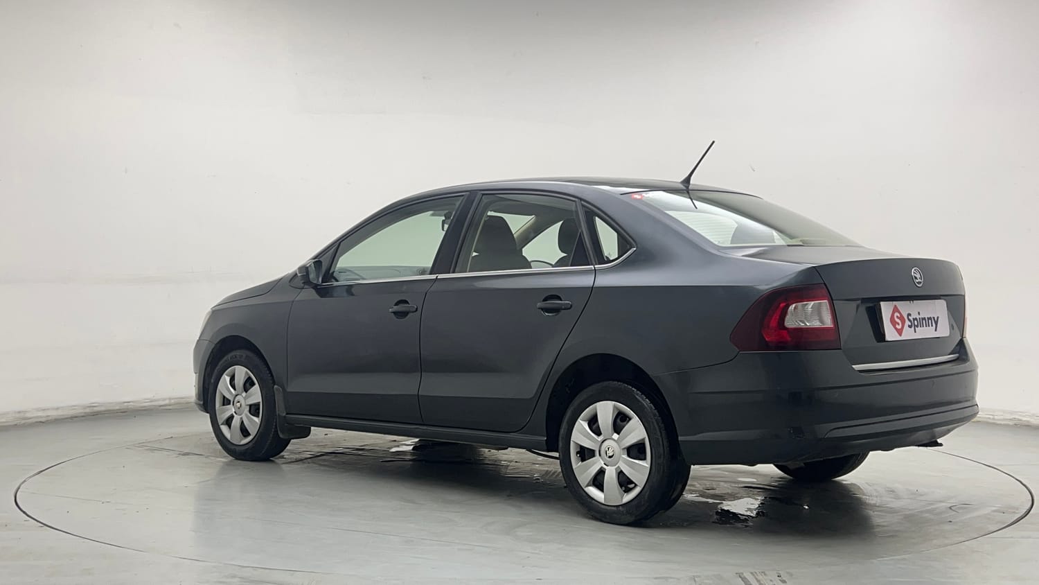 Used 2020 Skoda Rapid Active 1.0 TSI MT Petrol Manual exterior LEFT REAR CORNER VIEW