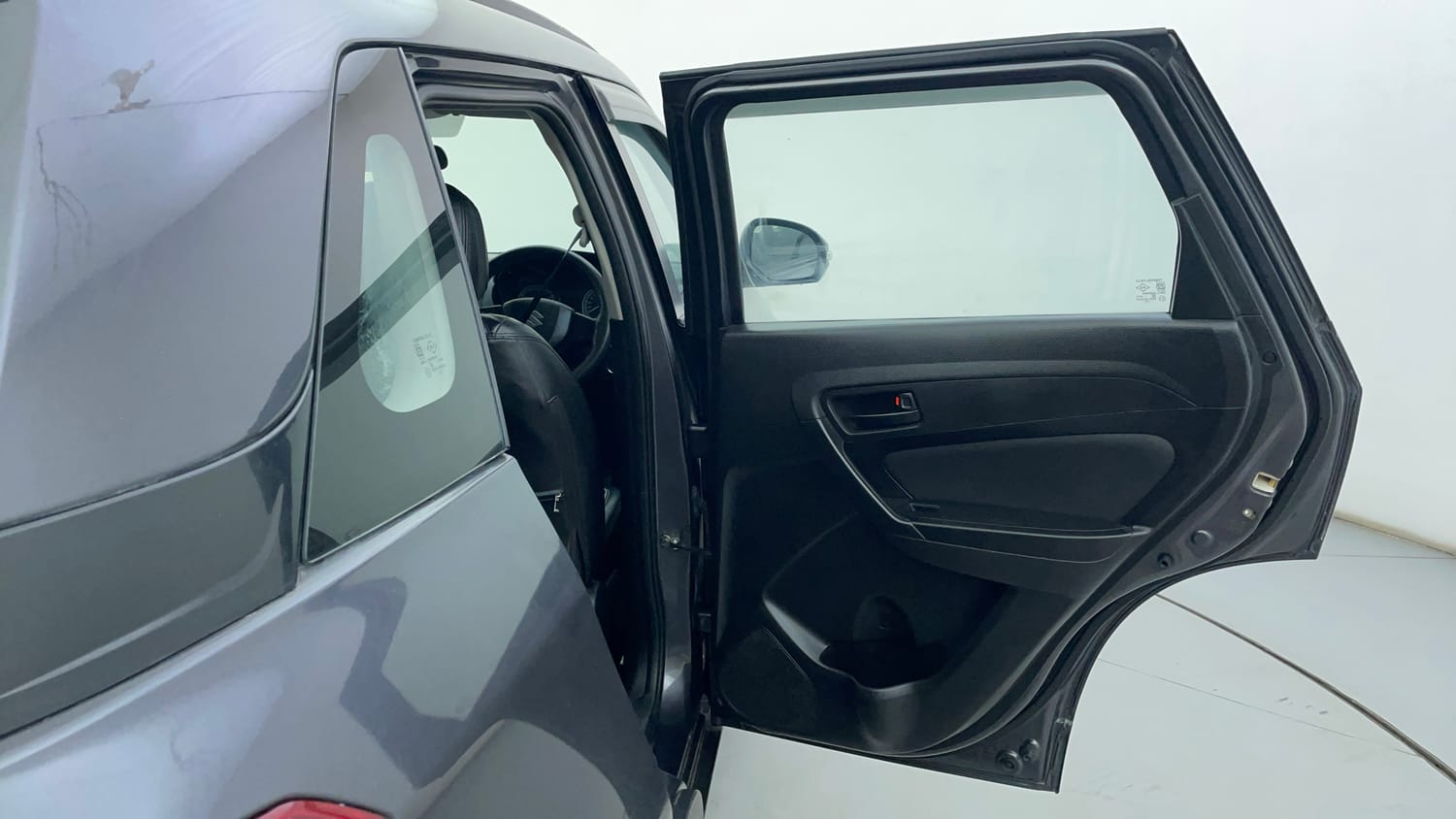 Used 2022 maruti-suzuki Vitara Brezza VXi Petrol Manual interior RIGHT REAR DOOR OPEN VIEW