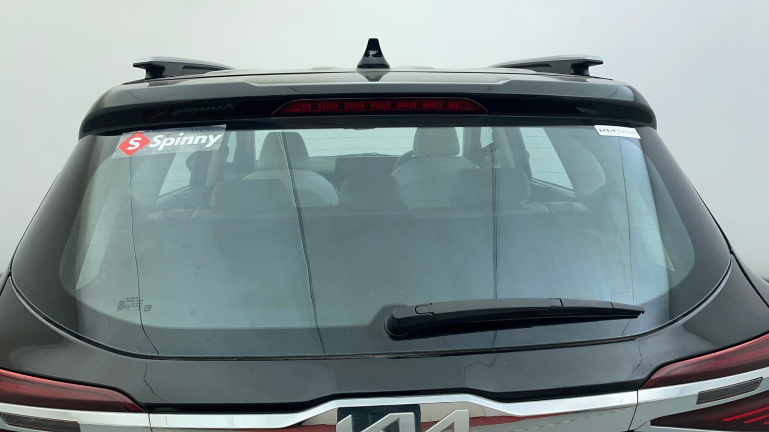 Used 2022 Kia Seltos HTX 1.5 Petrol Manual exterior BACK WINDSHIELD VIEW