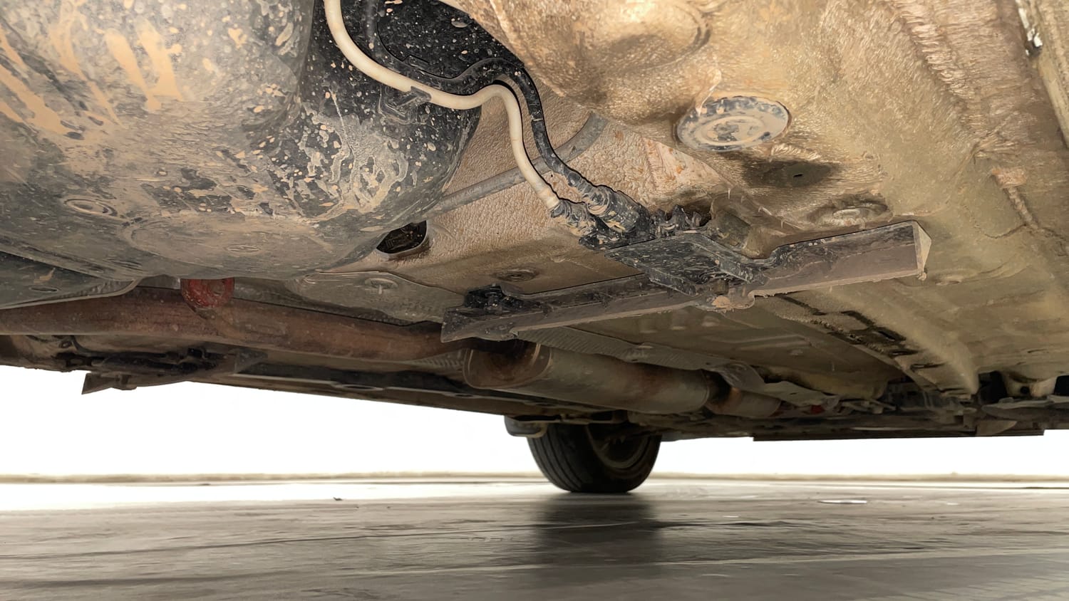Used 2024 Skoda Slavia Style 1.5L TSI DSG Petrol Automatic extra REAR RIGHT UNDERBODY VIEW