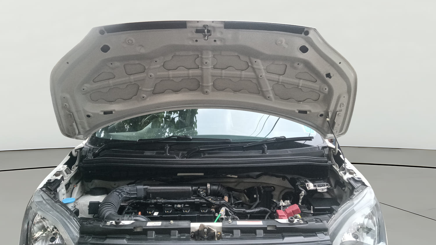 Used 2023 Maruti Suzuki Wagon R ZXI Plus 1.2 Petrol Manual engine ENGINE & BONNET OPEN FRONT VIEW