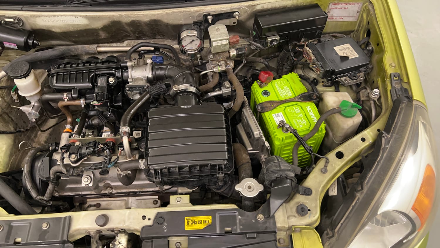 Used 2017 Maruti Suzuki Alto 800 LXi CNG (O) Cng Manual engine ENGINE LEFT SIDE VIEW
