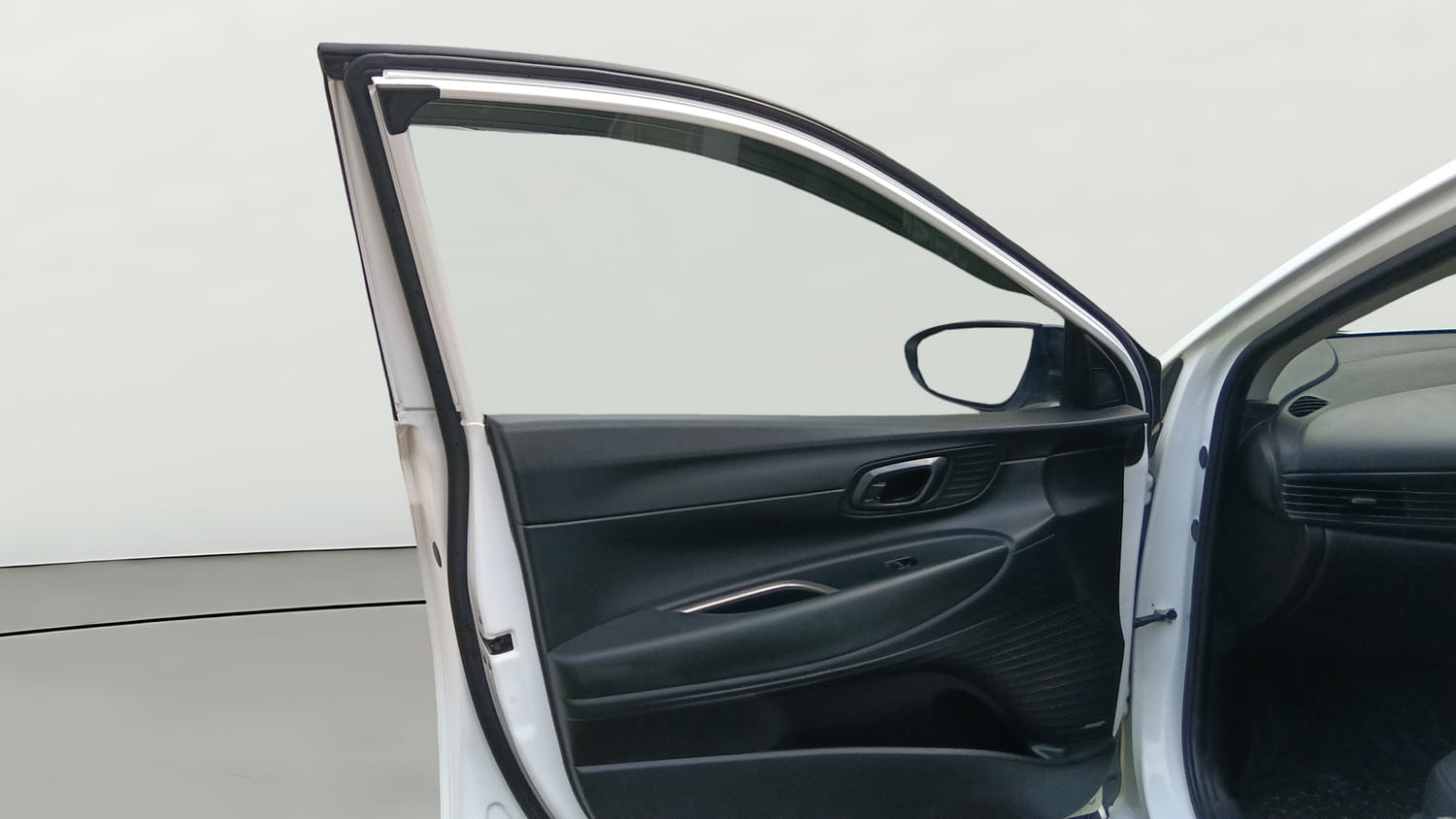 Used 2021 Hyundai i20 Asta 1.2 IVT Petrol Automatic interior LEFT FRONT DOOR OPEN VIEW