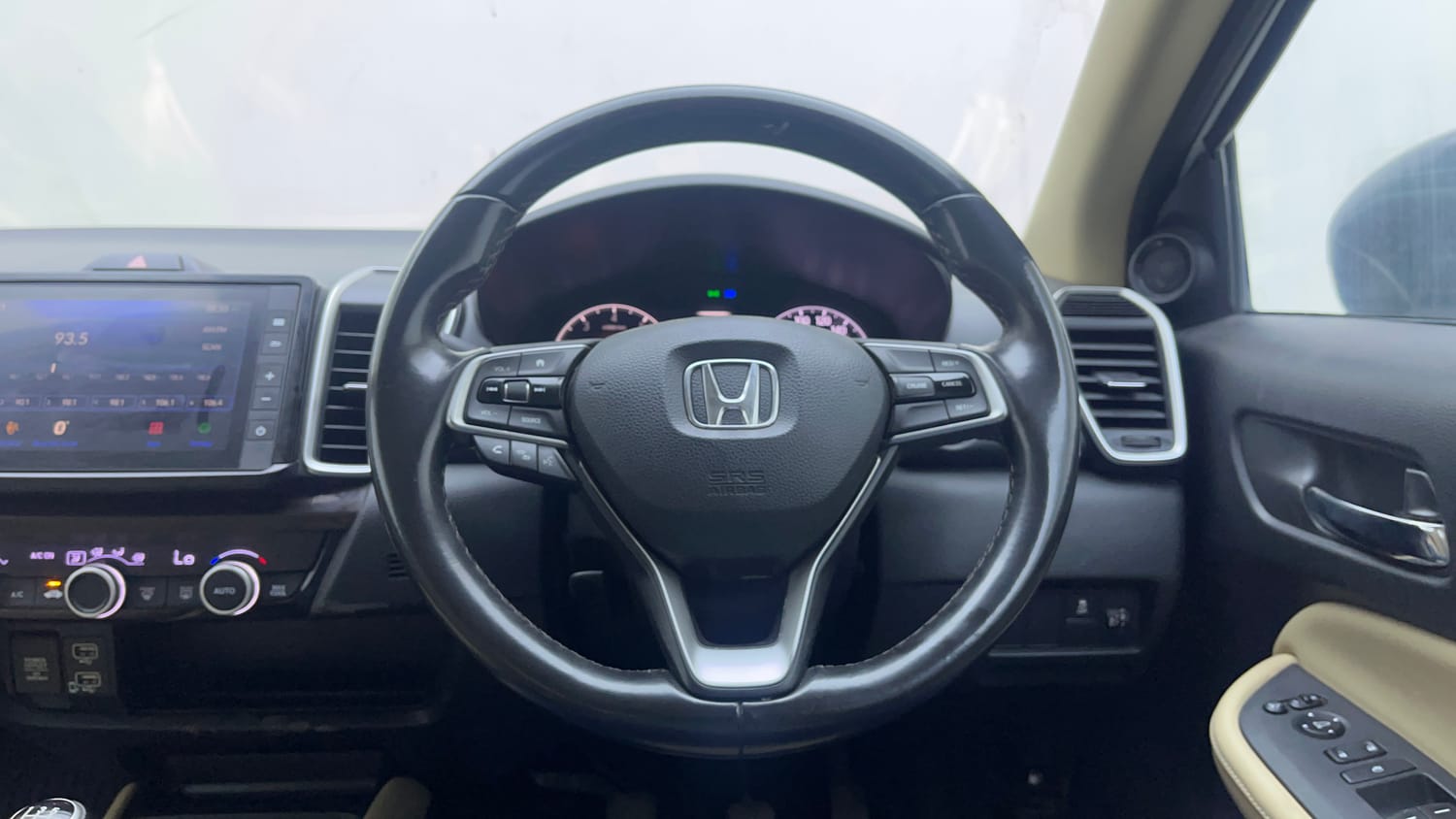 Used 2021 Honda City ZX Petrol Petrol Manual interior STEERING VIEW