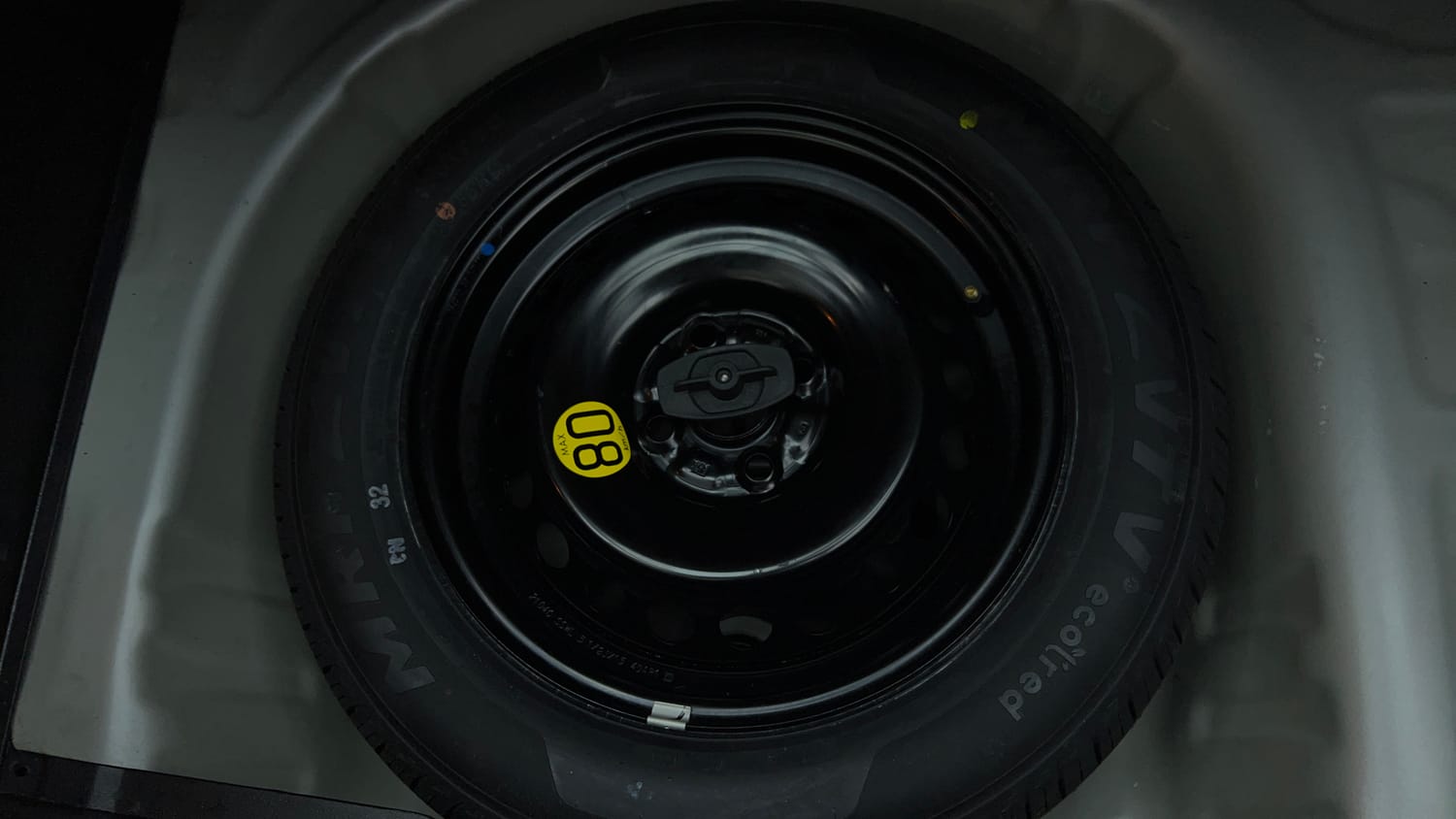 Used 2021 Maruti Suzuki Baleno Zeta Petrol Manual tyres SPARE TYRE VIEW