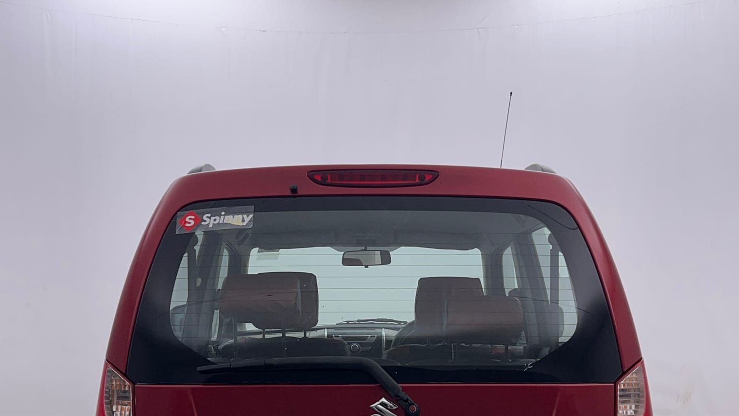Used 2014 Maruti Suzuki Wagon R VXI Petrol Manual exterior BACK WINDSHIELD VIEW