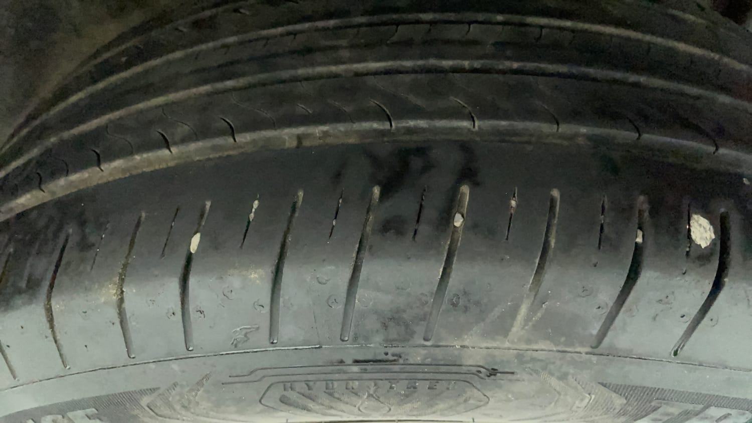 Used 2022 maruti-suzuki Vitara Brezza VXi Petrol Manual tyres LEFT REAR TYRE TREAD VIEW