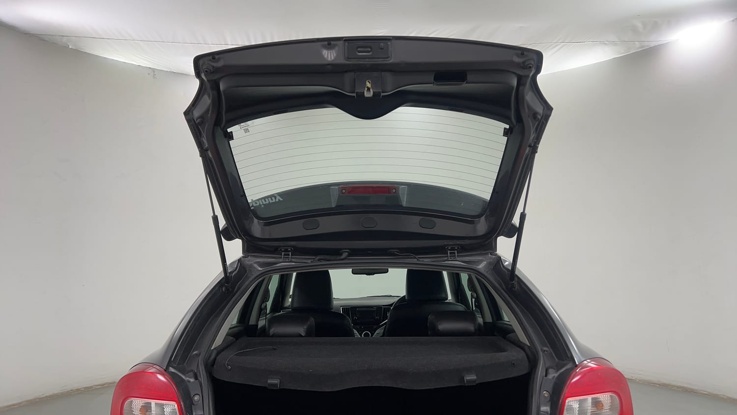 Used 2017 Maruti Suzuki Baleno Zeta 1.2 AT Petrol Automatic interior DICKY DOOR OPEN VIEW