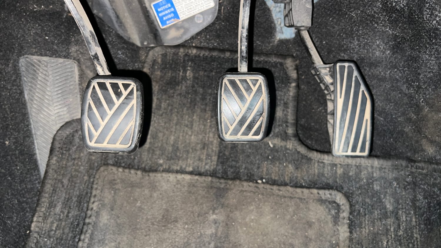 Used 2017 Maruti Suzuki Baleno Zeta 1.2 Petrol Manual interior PEDALS VIEW