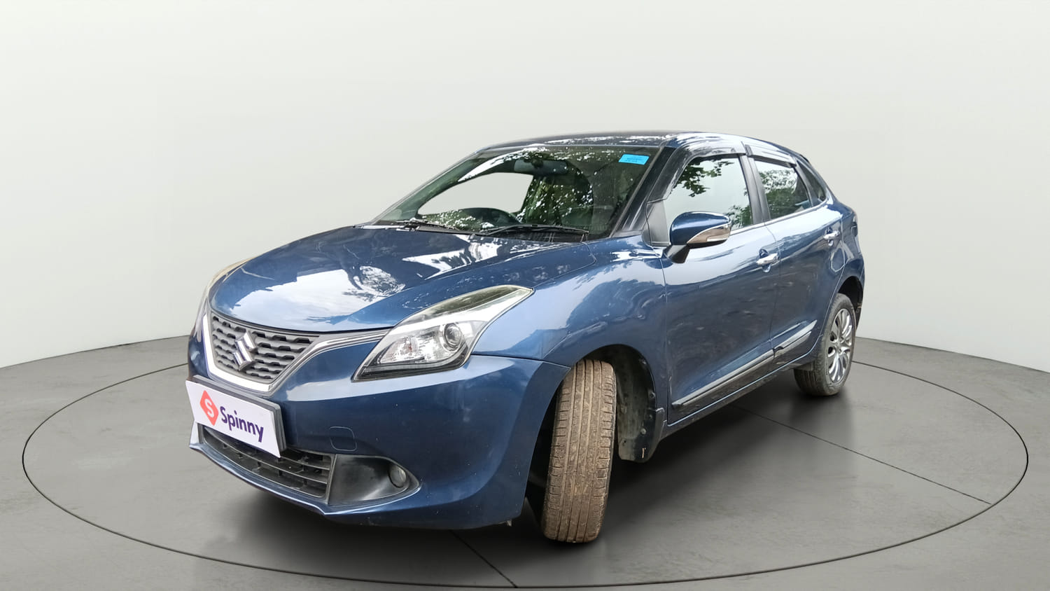 Used 2018 Maruti Suzuki Baleno Alpha 1.2 Petrol Manual exterior LEFT FRONT CORNER VIEW