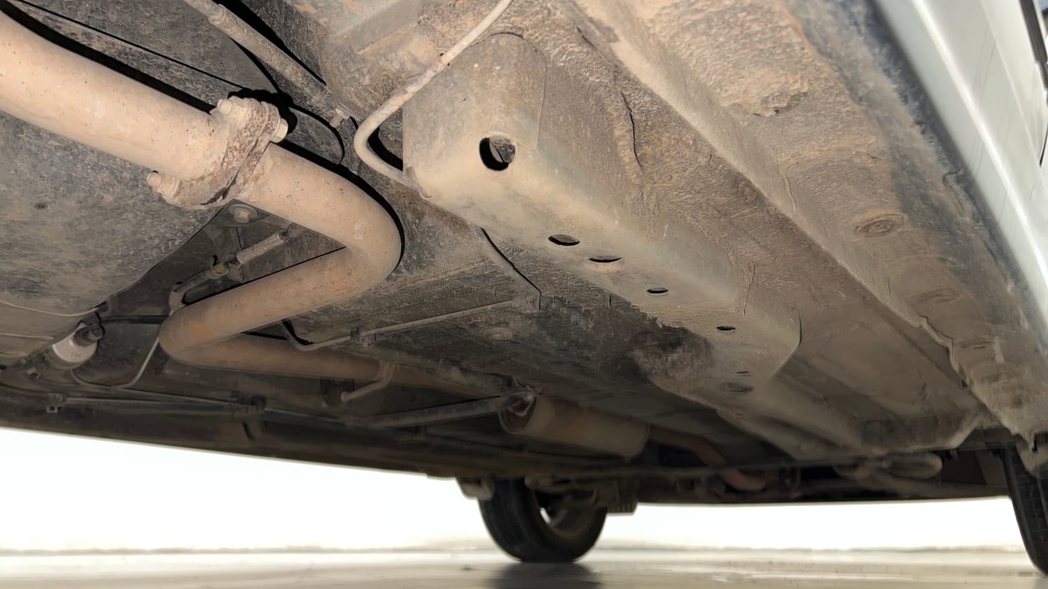 Used 2022 Tata Tigor XZA Plus Petrol Automatic extra REAR RIGHT UNDERBODY VIEW
