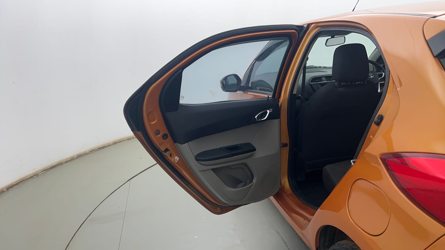 Used 2017 Tata Tiago Revotron XZA Petrol Automatic interior LEFT REAR DOOR OPEN VIEW