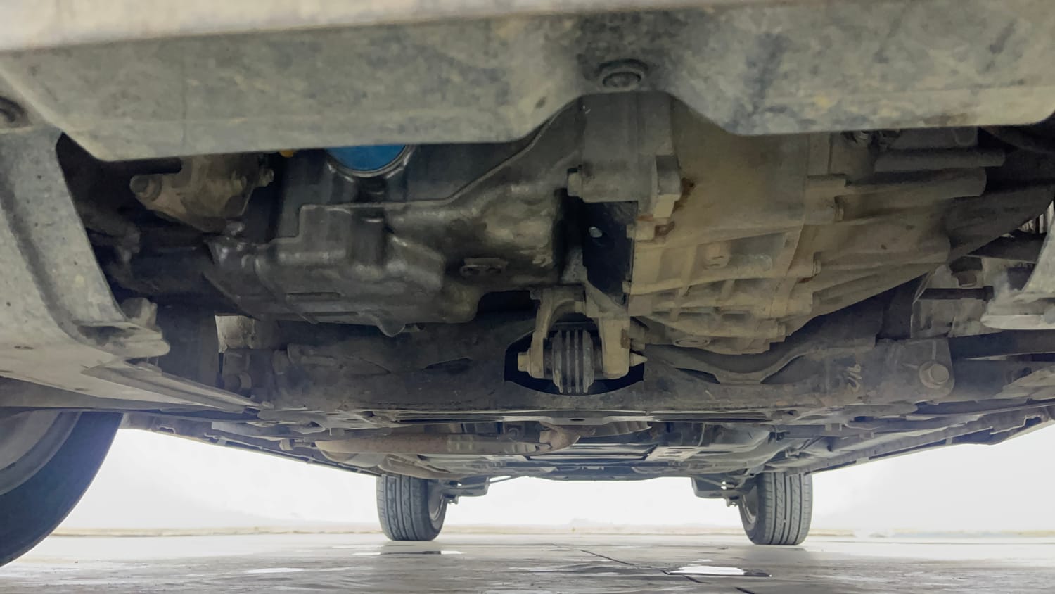 Used 2023 Honda WR-V SV MT Petrol Petrol Manual extra FRONT LEFT UNDERBODY VIEW