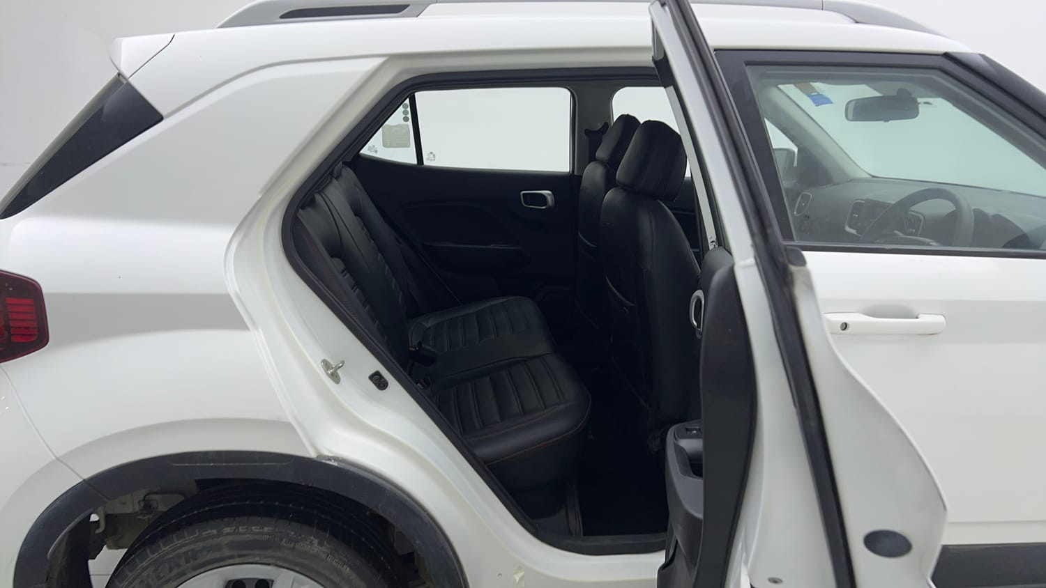 Used 2021 Hyundai Venue S 1.2 Petrol Petrol Manual interior RIGHT SIDE REAR DOOR CABIN VIEW