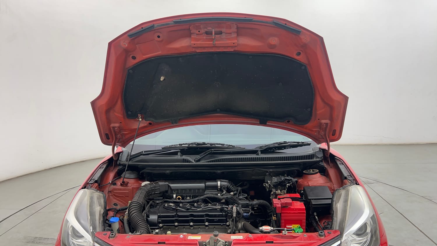 Used 2018 Maruti Suzuki Baleno Alpha 1.2 Petrol Manual engine ENGINE & BONNET OPEN FRONT VIEW