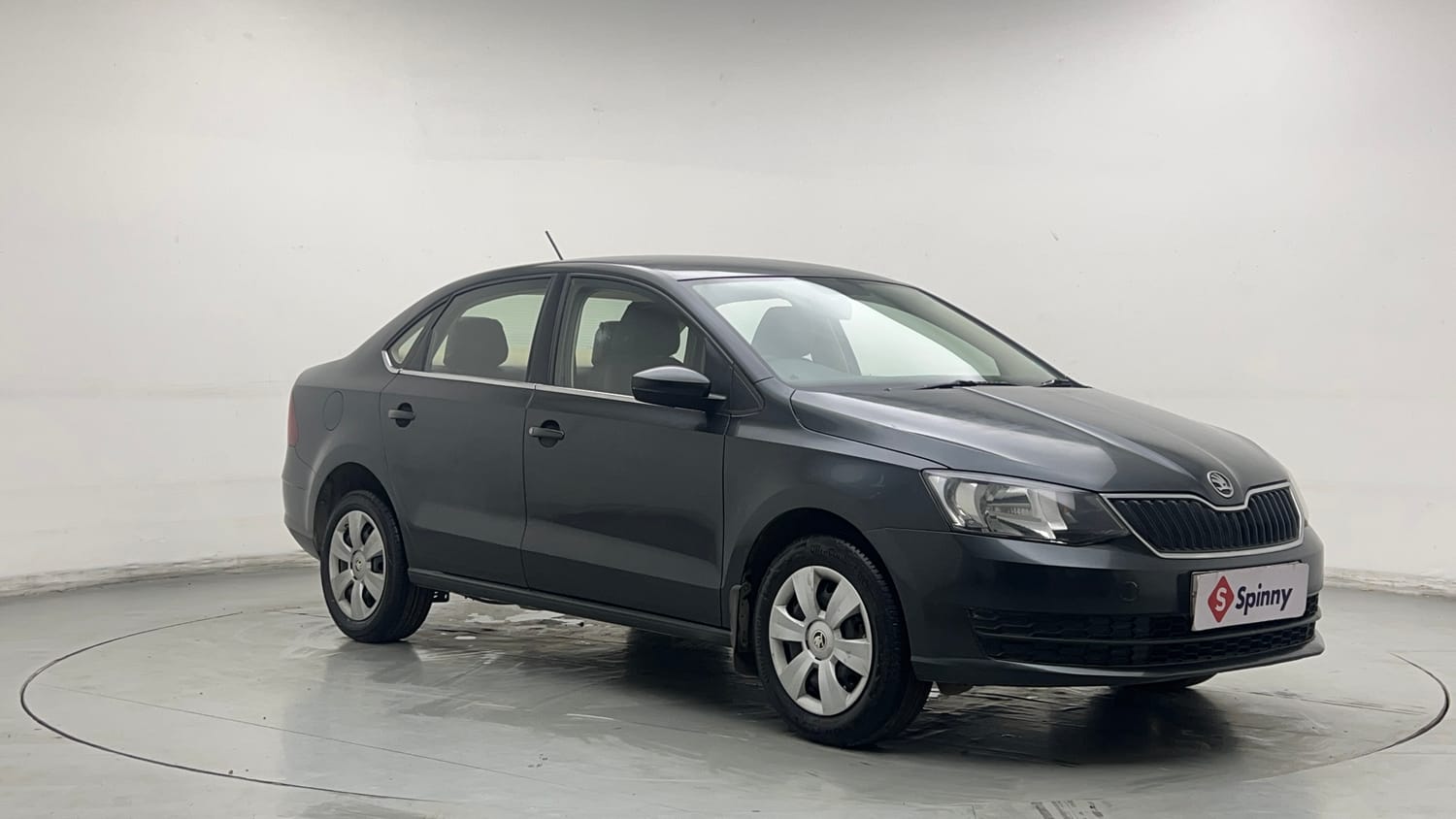 Used 2020 Skoda Rapid Active 1.0 TSI MT Petrol Manual exterior RIGHT FRONT CORNER VIEW