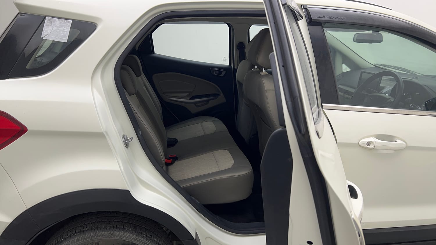 Used 2019 Ford EcoSport Titanium 1.5L Ti-VCT Petrol Manual interior RIGHT SIDE REAR DOOR CABIN VIEW