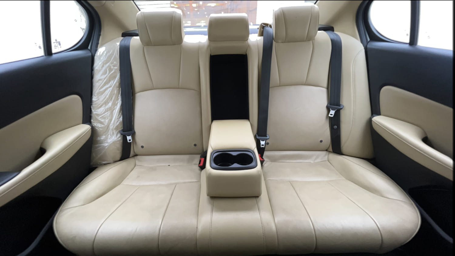 Used 2021 Honda City ZX Petrol Petrol Manual interior REAR SEAT CONDITION VIEW