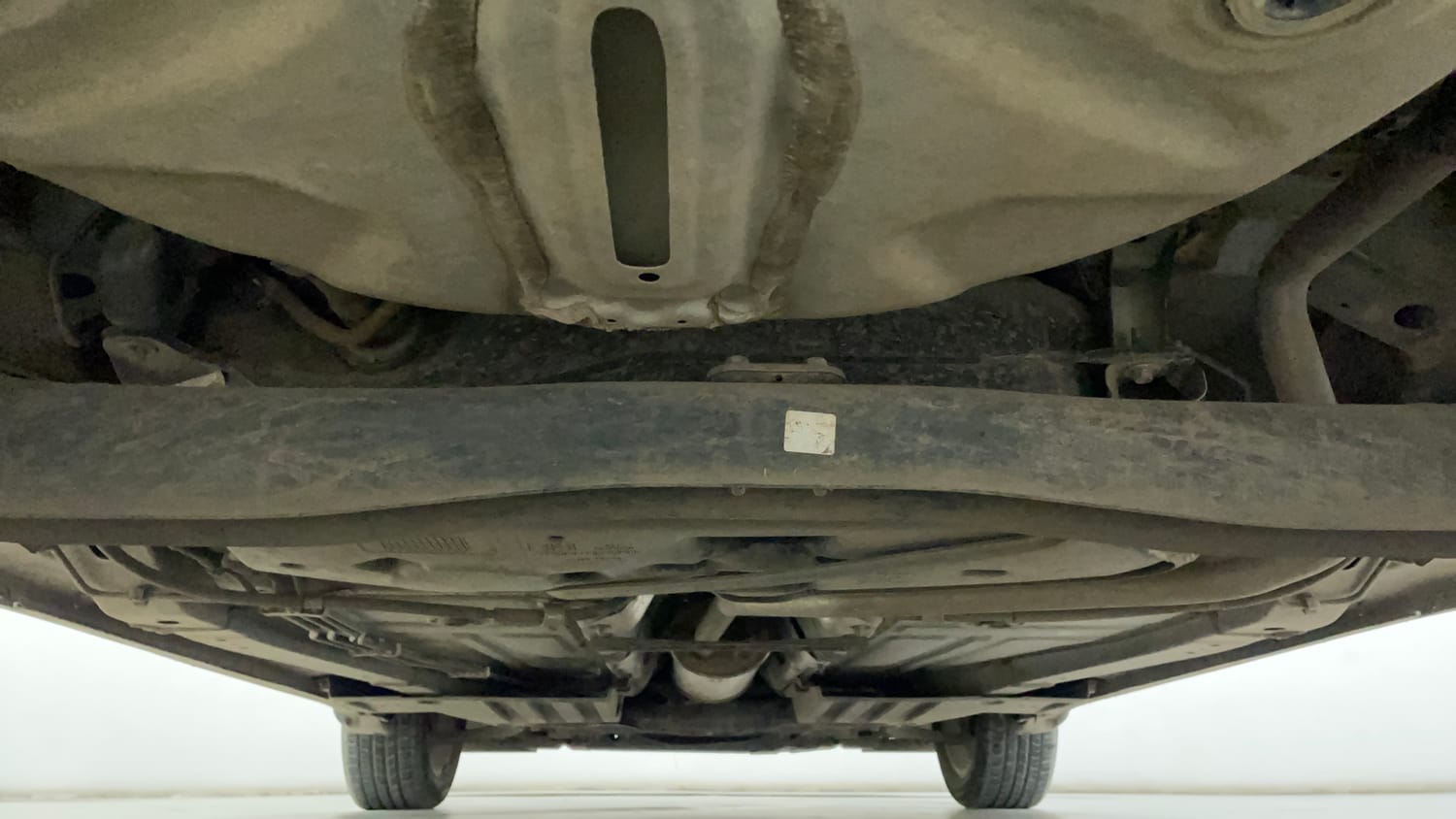 Used 2024 Maruti Suzuki Baleno Alpha MT Petrol Manual extra REAR UNDERBODY VIEW (TAKEN FROM REAR)