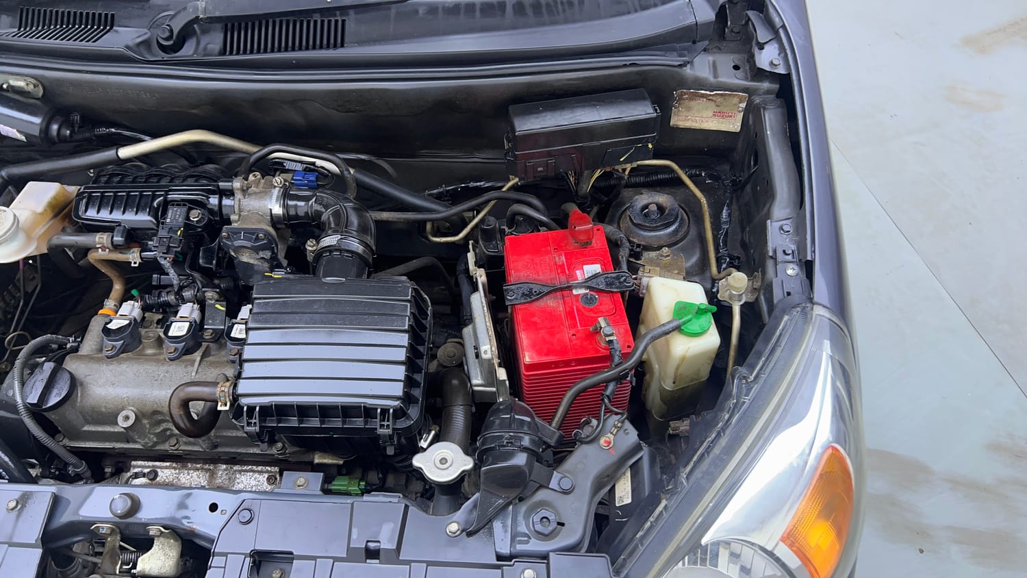Used 2019 Maruti Suzuki Alto 800 VXi Petrol Manual engine ENGINE LEFT SIDE VIEW