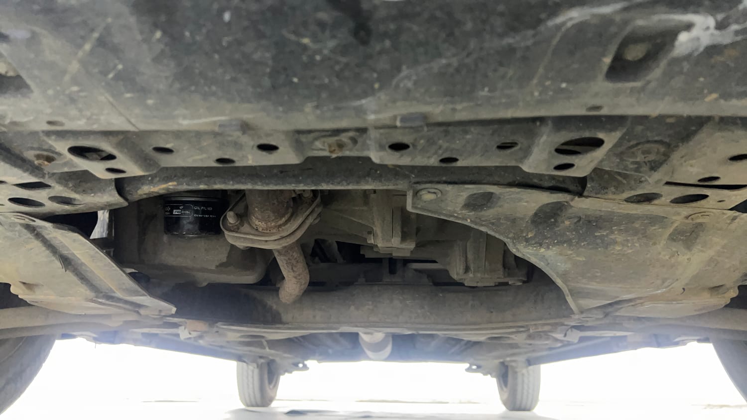 Used 2017 Maruti Suzuki Swift VXi Petrol Manual extra FRONT LEFT UNDERBODY VIEW