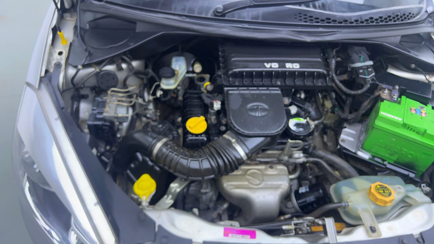 Used 2017 Tata Tiago Revotron XZA Petrol Automatic engine ENGINE RIGHT SIDE VIEW