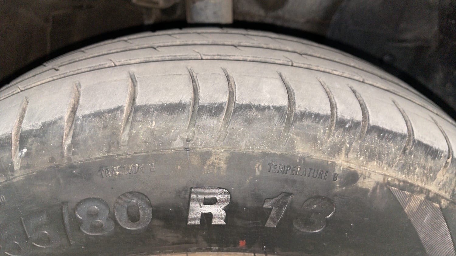 Used 2013 Nissan Micra XL Petrol Petrol Manual tyres RIGHT FRONT TYRE TREAD VIEW