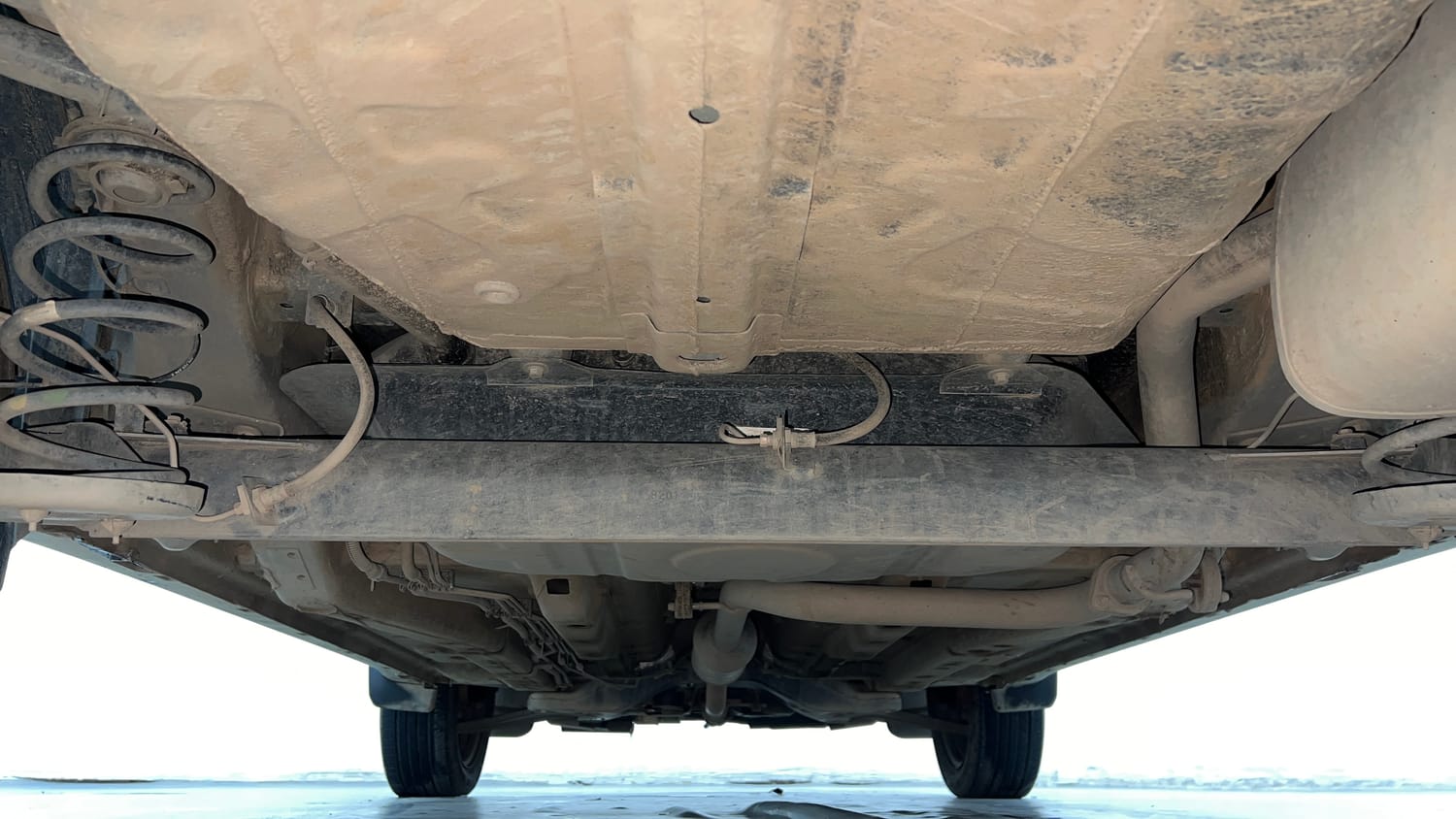 Used 2024 Tata Nexon Pure 1.2 Revotron Petrol 6MT Petrol Manual extra REAR UNDERBODY VIEW (TAKEN FROM REAR)
