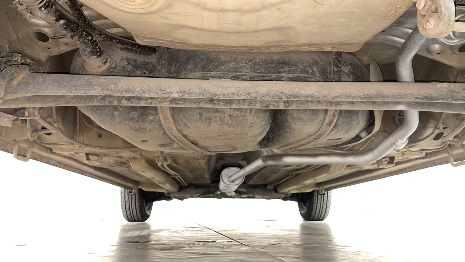 Used 2019 Maruti Suzuki Celerio ZXi (O) AMT Petrol Automatic extra REAR UNDERBODY VIEW (TAKEN FROM REAR)