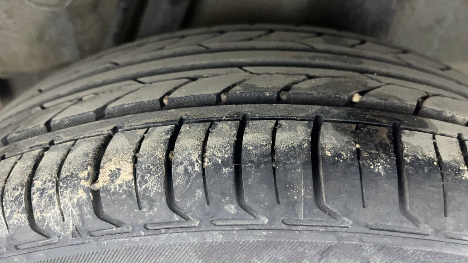 Used 2023 Honda WR-V SV MT Petrol Petrol Manual tyres LEFT REAR TYRE TREAD VIEW