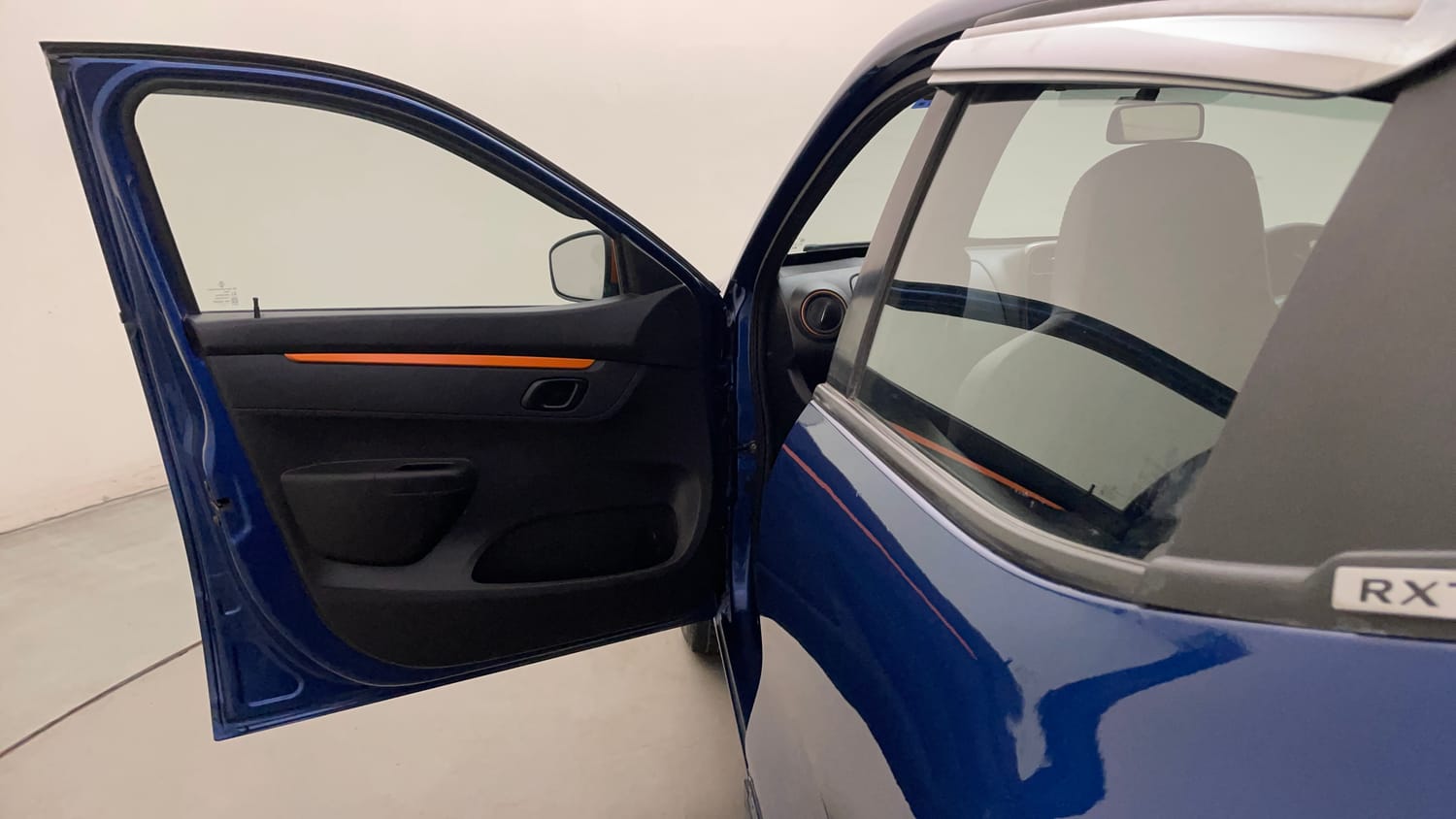 Used 2017 Renault Kwid CLIMBER 1.0 Petrol Manual interior LEFT FRONT DOOR OPEN VIEW
