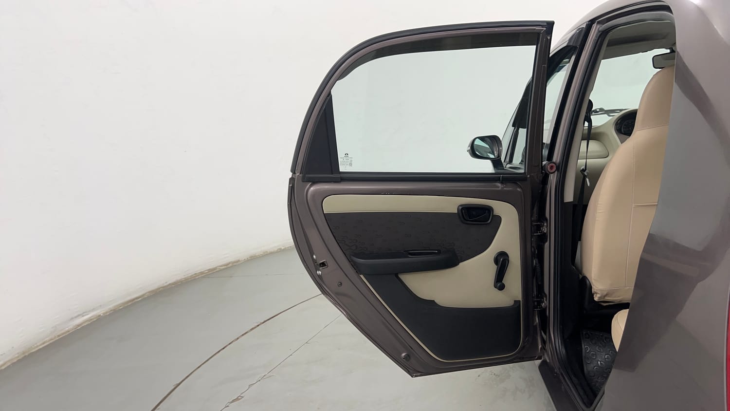 Used 2018 Tata Nano Twist XTA Petrol Automatic interior LEFT REAR DOOR OPEN VIEW