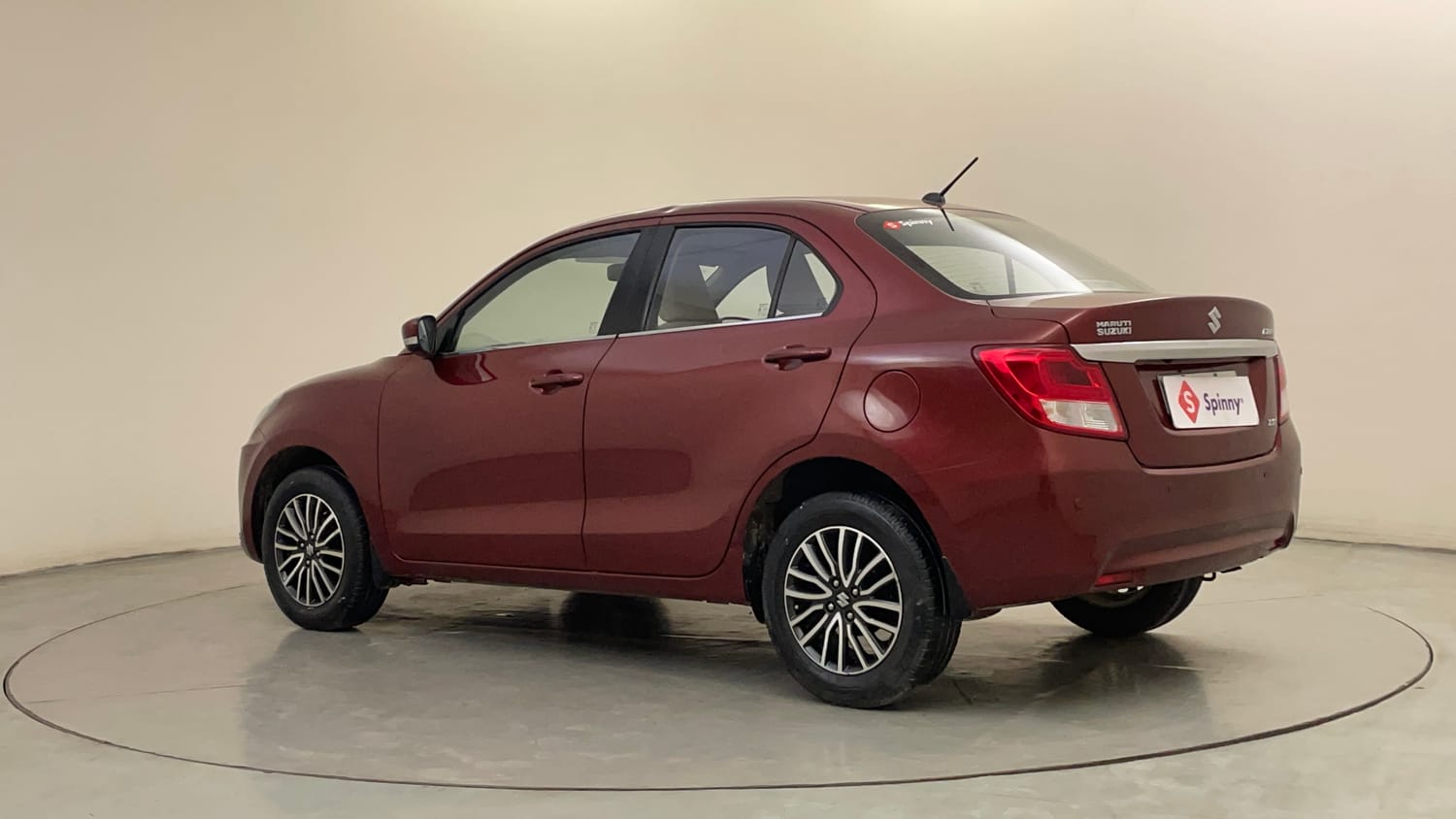 Used 2017 Maruti Suzuki Dzire ZXi Plus Petrol Manual exterior LEFT REAR CORNER VIEW