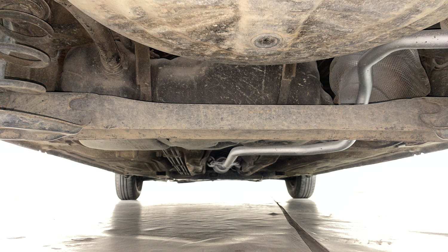 Used 2013 Nissan Micra XL Petrol Petrol Manual extra REAR UNDERBODY VIEW (TAKEN FROM REAR)