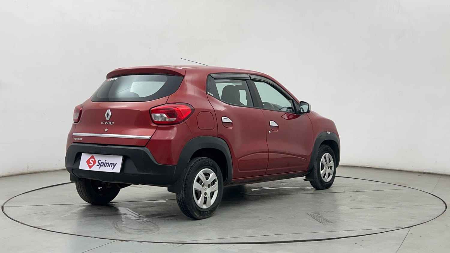 Used 2019 Renault Kwid RXT (O) 1.0 SCE Edition Petrol Manual exterior RIGHT REAR CORNER VIEW
