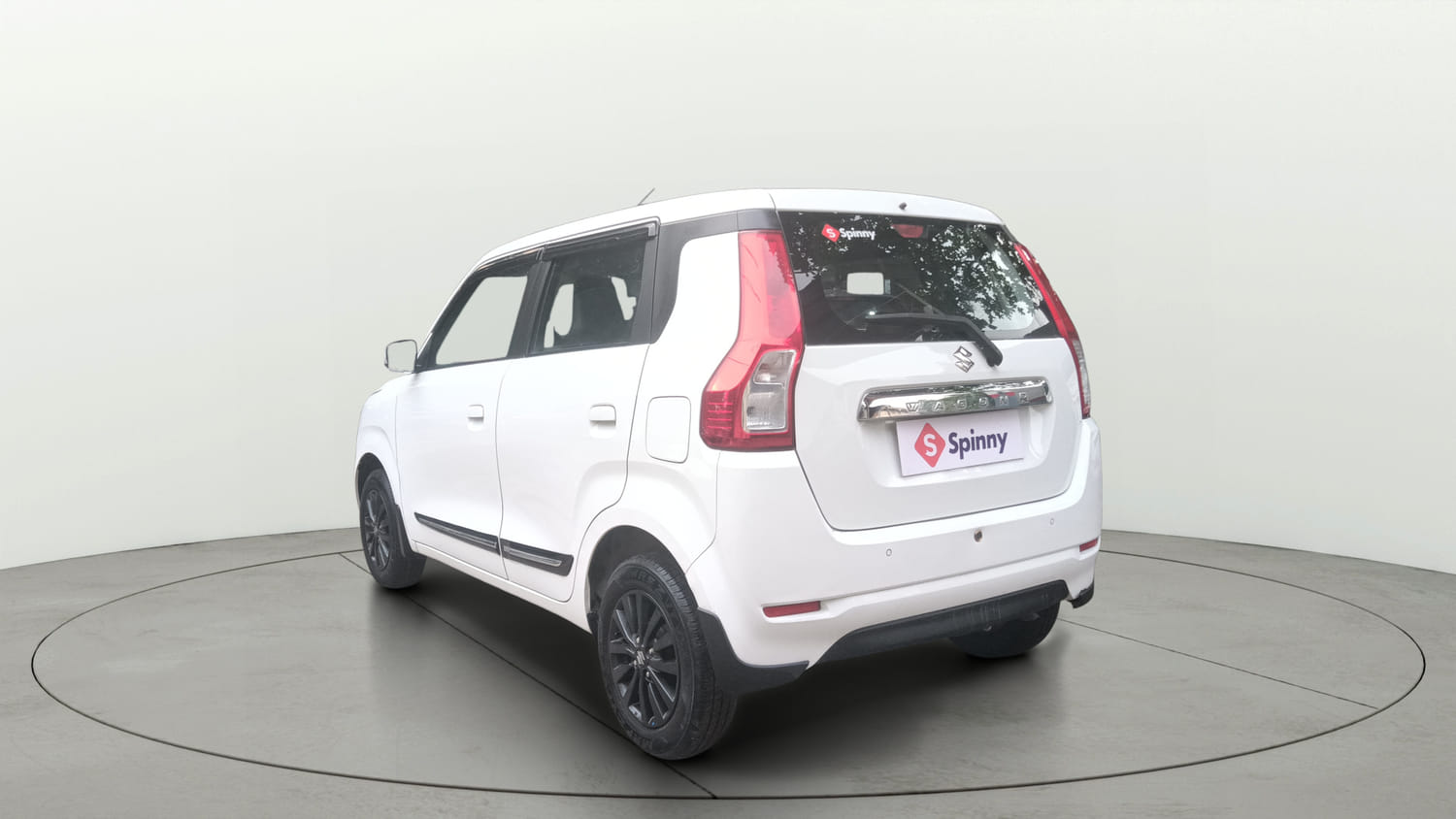 Used 2023 Maruti Suzuki Wagon R ZXI Plus 1.2 Petrol Manual exterior LEFT REAR CORNER VIEW