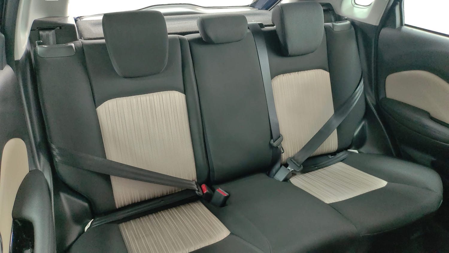 Used 2025 Toyota Glanza V Petrol Manual interior REAR SEAT CONDITION VIEW