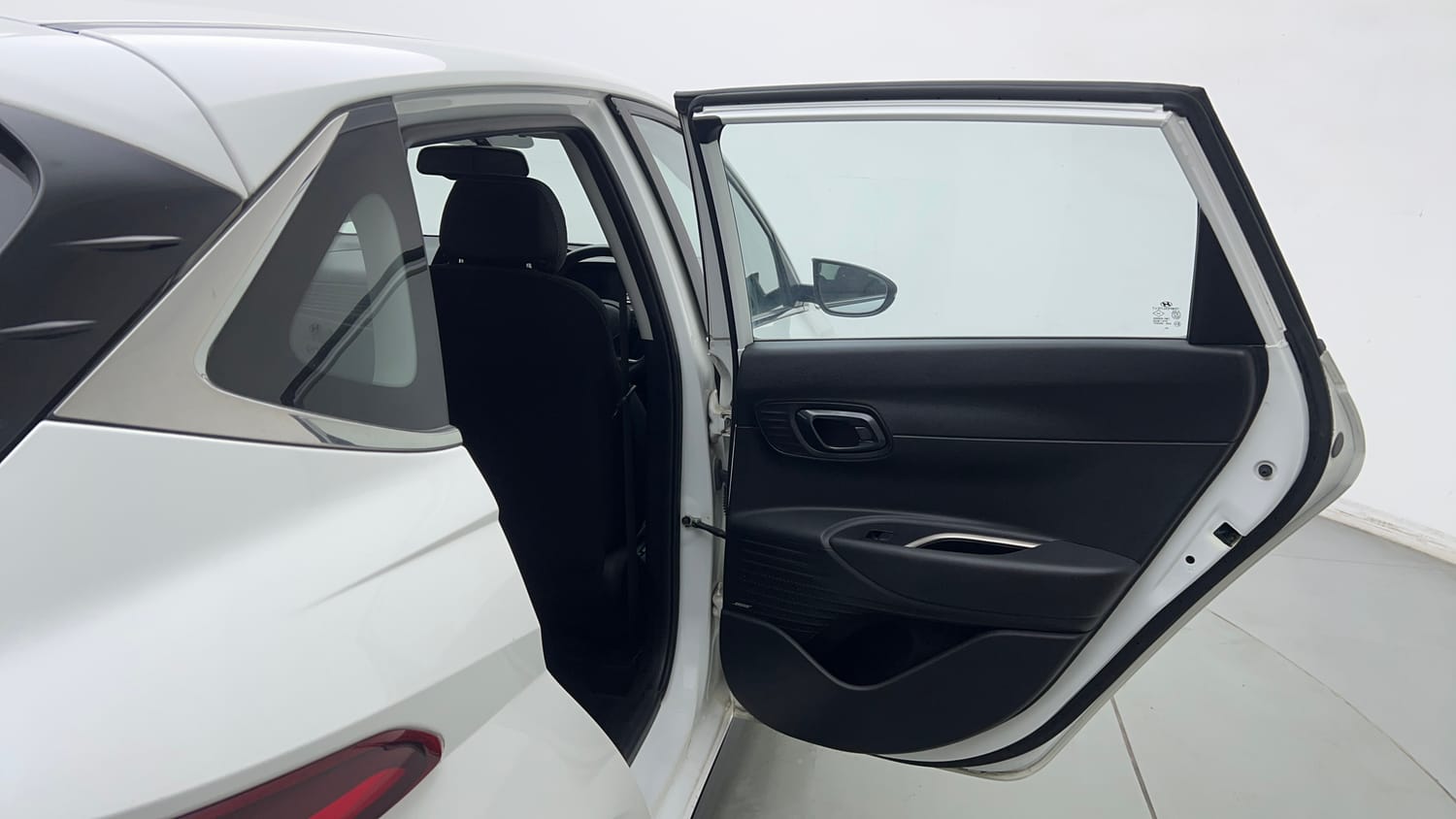 Used 2022 Hyundai i20 Asta (O) 1.2 IVT Petrol Automatic interior RIGHT REAR DOOR OPEN VIEW