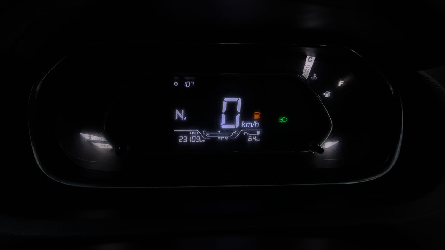 Used 2022 Tata Tigor XZA Plus Petrol Automatic interior CLUSTERMETER VIEW
